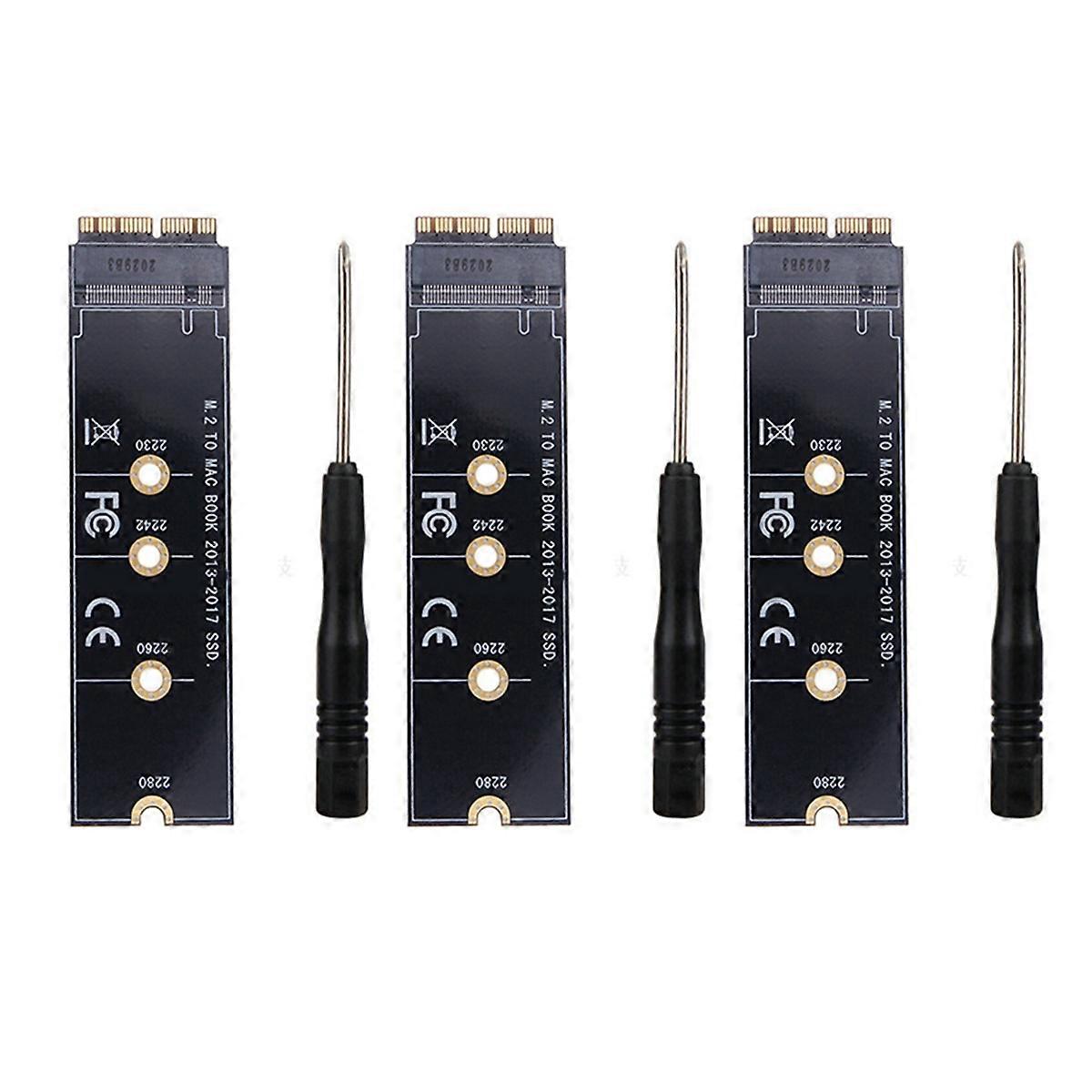 For Pro 2013-2017 to NVME M-Key M.2 Hard Drive Adapter