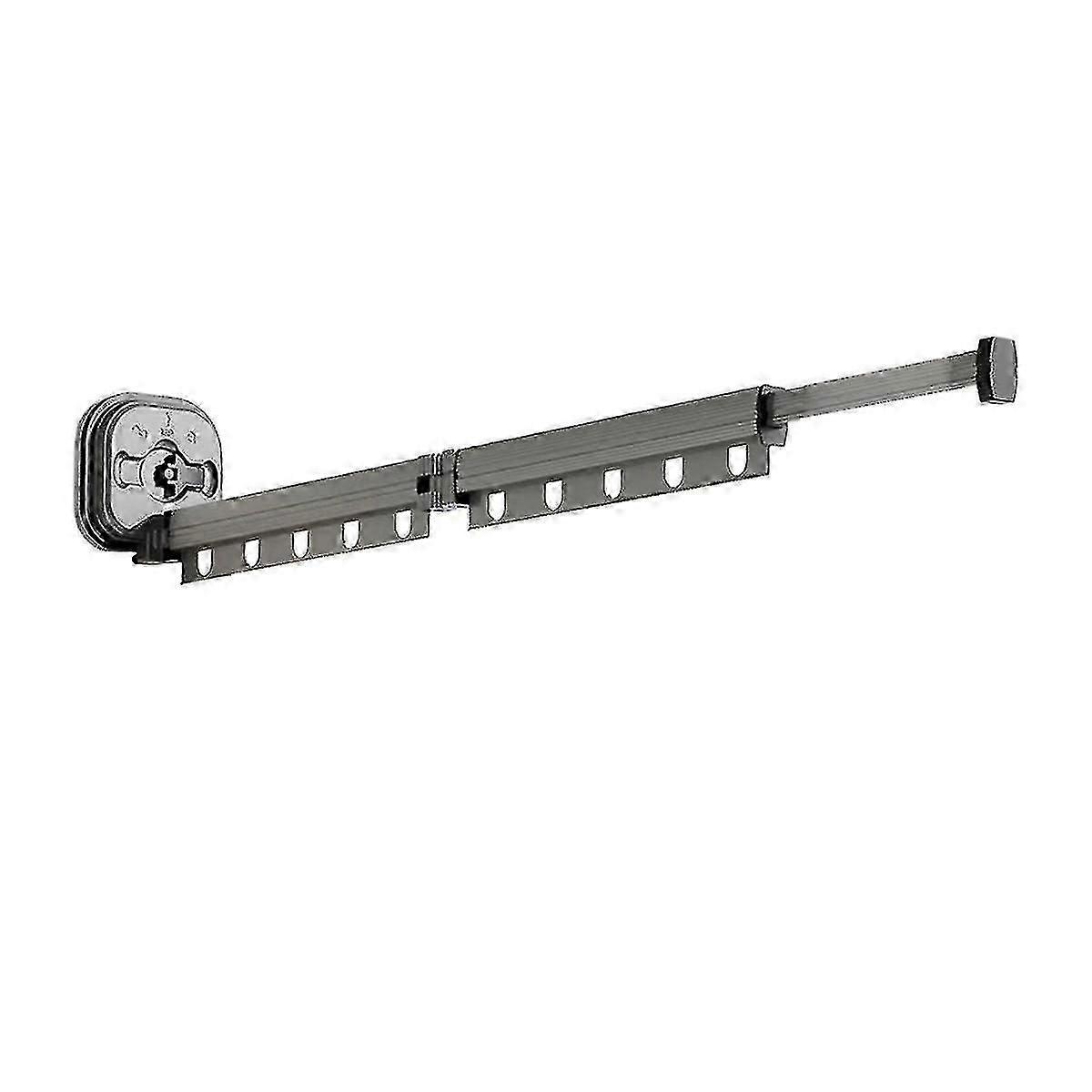 Black aluminum rack for clothes drying