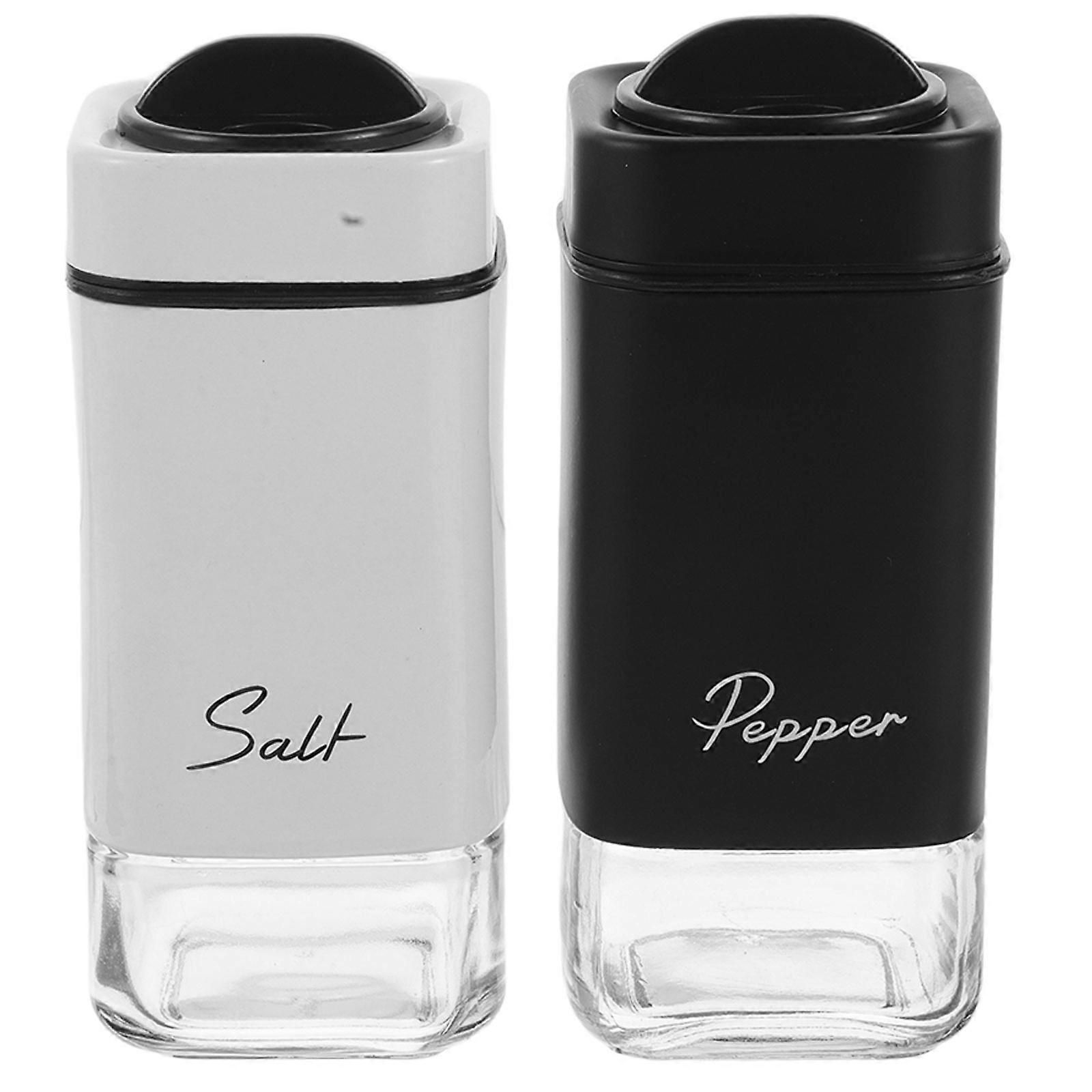 Multifunctional Kitchen Glass Spice Bottle for Storage 8Pcs Set