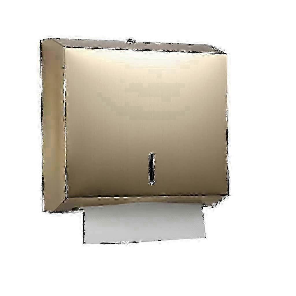 Automatic dispenser for paper towels in stainless steel