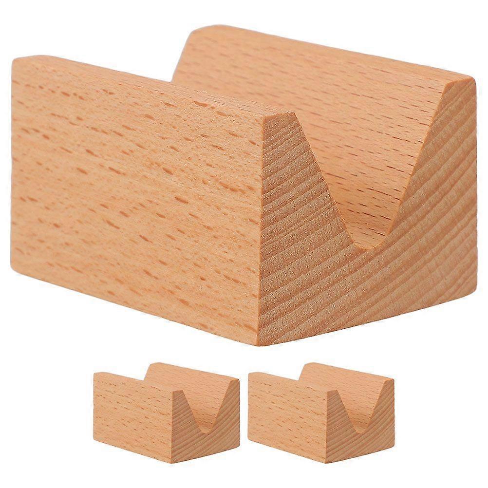 3 יחידות עץ סושי טאקו מחזיק מעמד מגש הגשה לשימוש חוזר למסעדה בסגנון יפני צלחת אחסון טאקו מגש מזון מחזיק