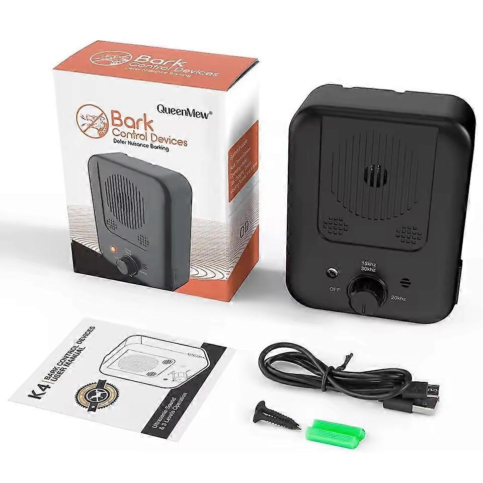 Anti Barking Device,Dog Barking Control Device with 3 Modes,Ultrasonic Dog Barking Deterrent Devices Indoor/Outdoor,Safe/Humane