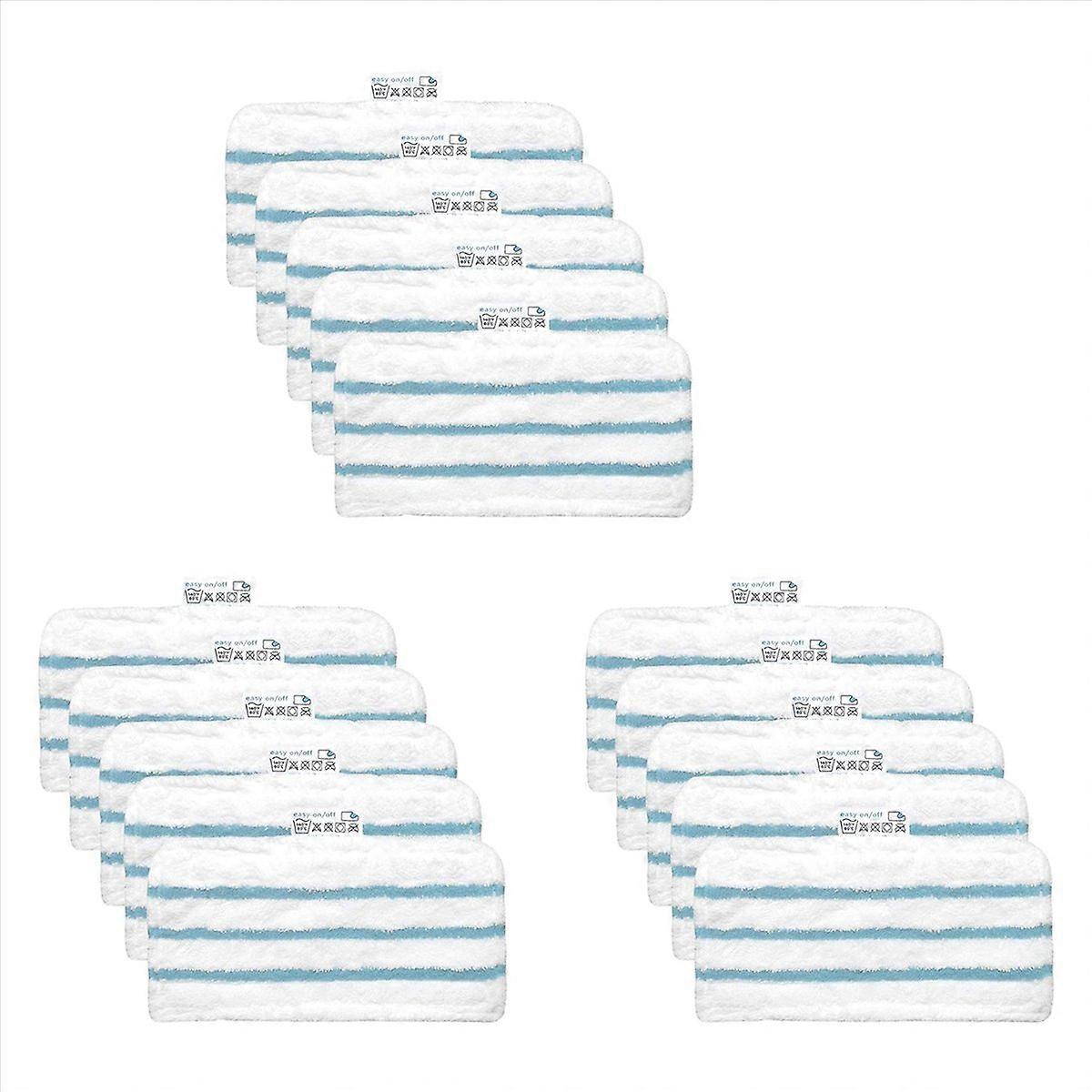 Pack of 5 Microfiber Pads for Steam Mop Replacement