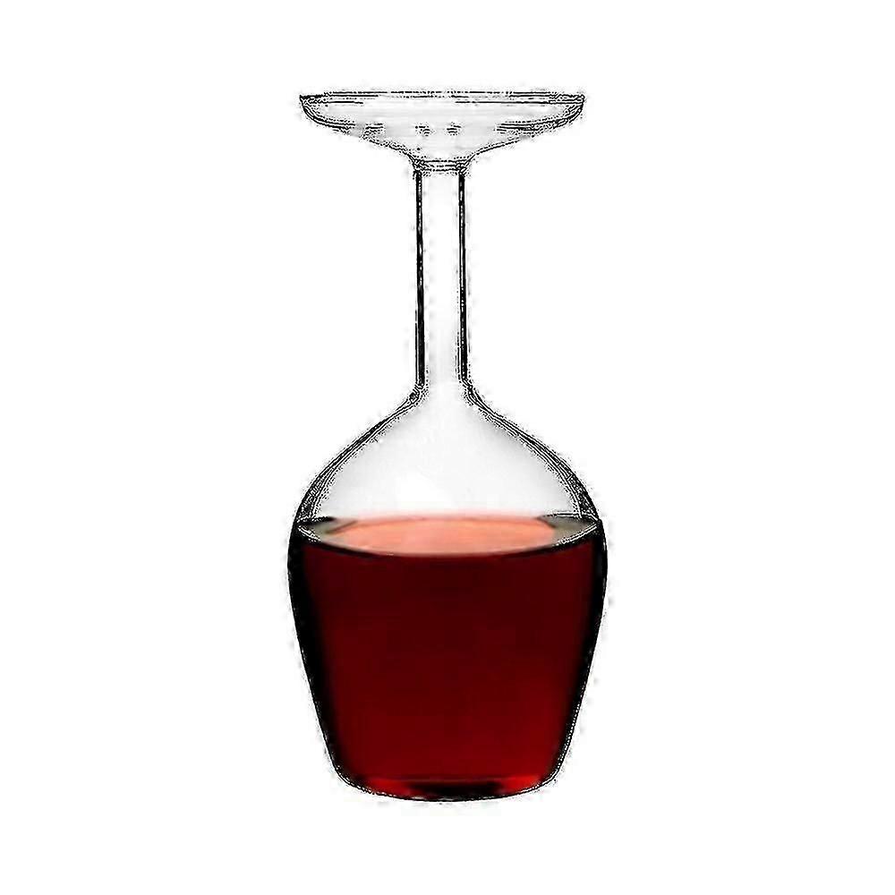 Upside Down Wine Glass