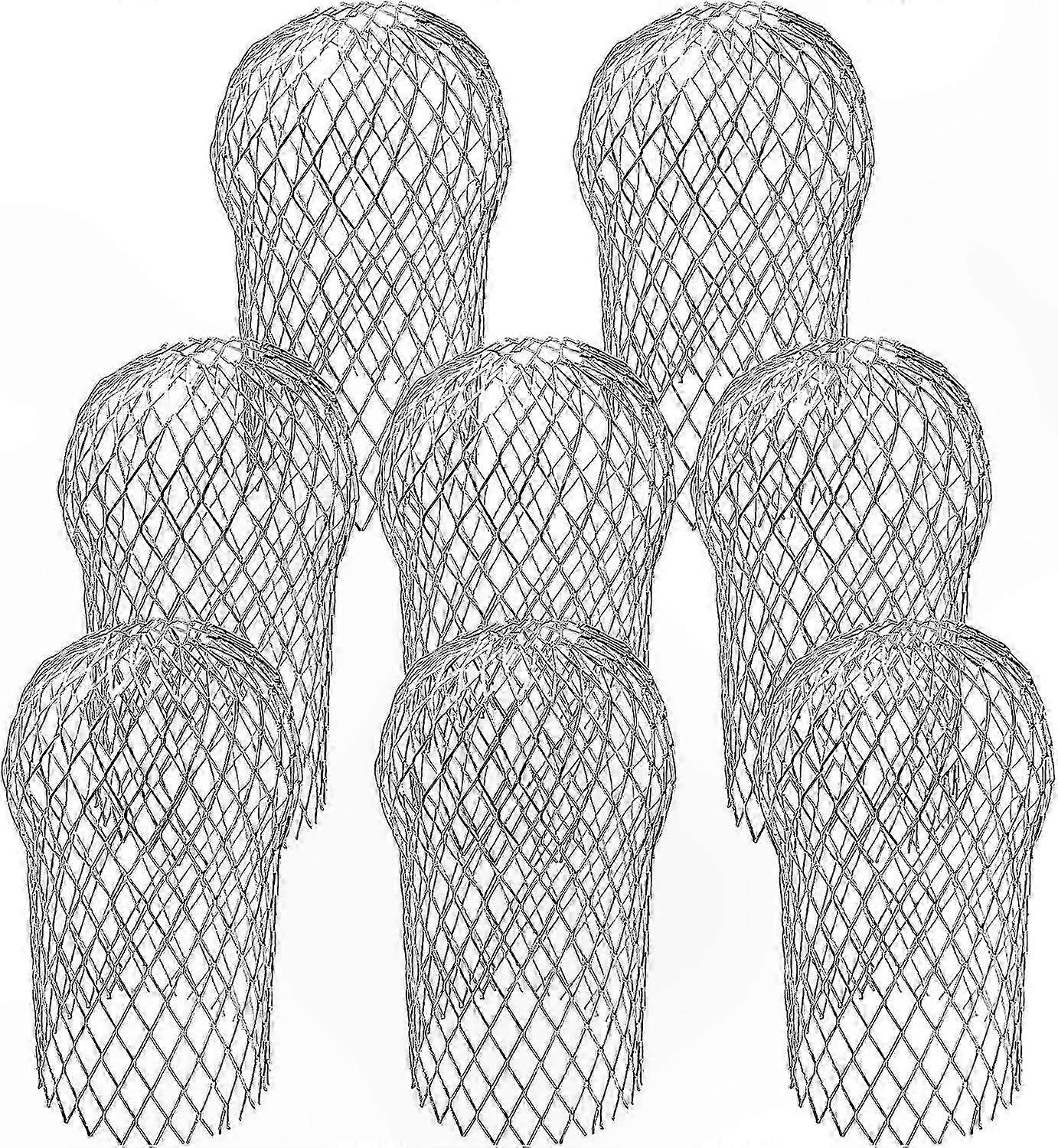 8-Pack Downspout Filters, Mesh Gutter Guards for Debris Prevention and Flow Control