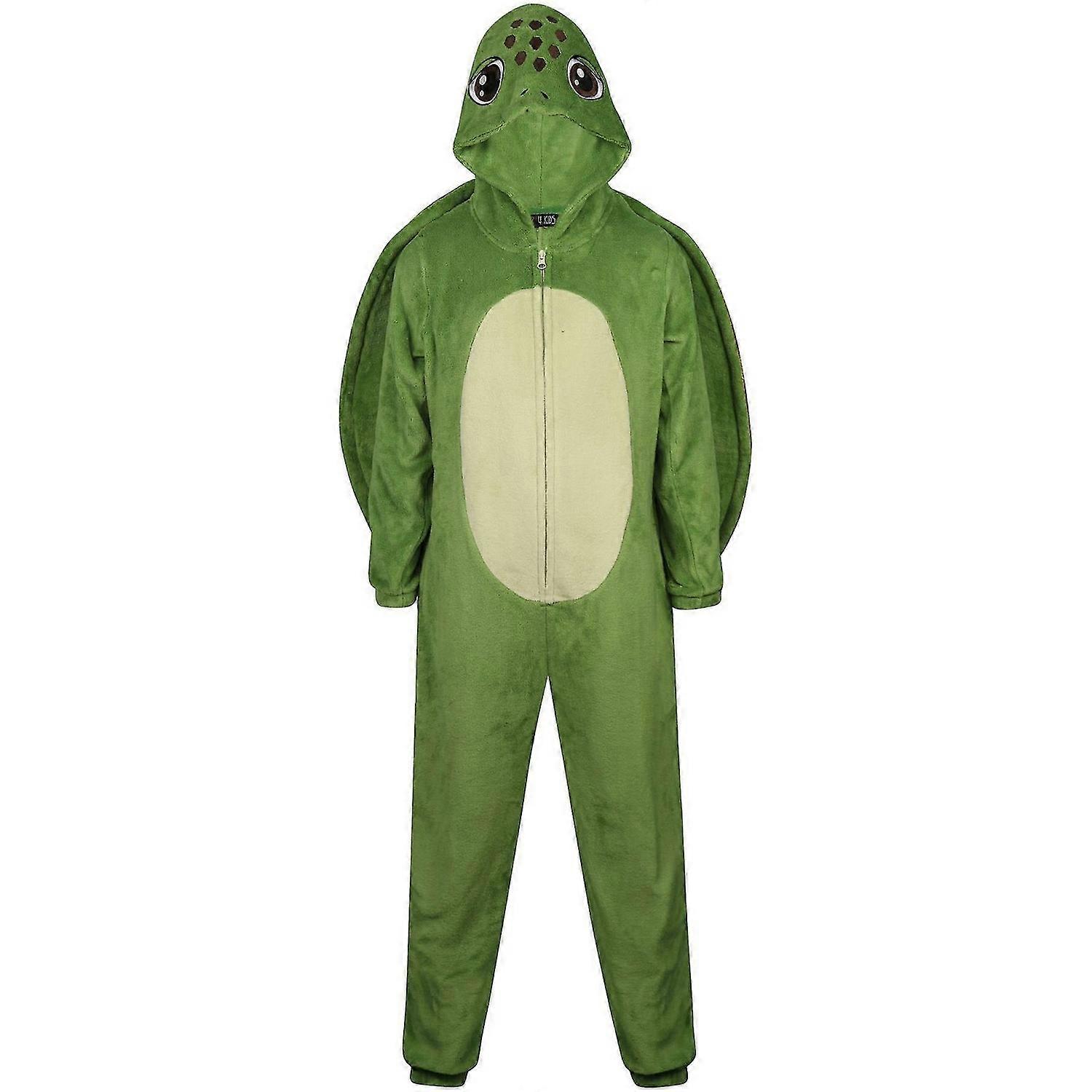 Enfants Unisexe Turtle Face A2Z Onesie Une Pièce Tout en un Thème Animalier Combinaison
