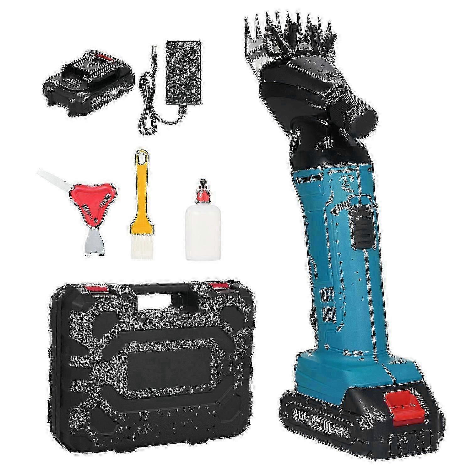 9-Tooth 6-Speed Adjustable Lithium-ion Wool Shears Set Lithium-ion Shaving Machine Shearing Machine