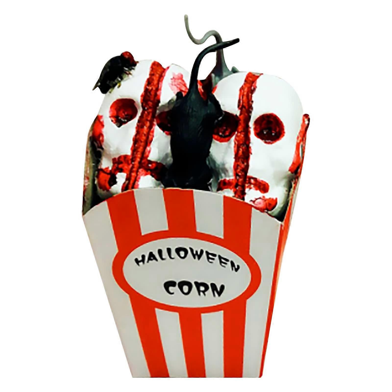 Halloween Props Simulation Popcorn Decor Foam Eyeball Props Venue Layout Event Planner With Calendar Model A One Size