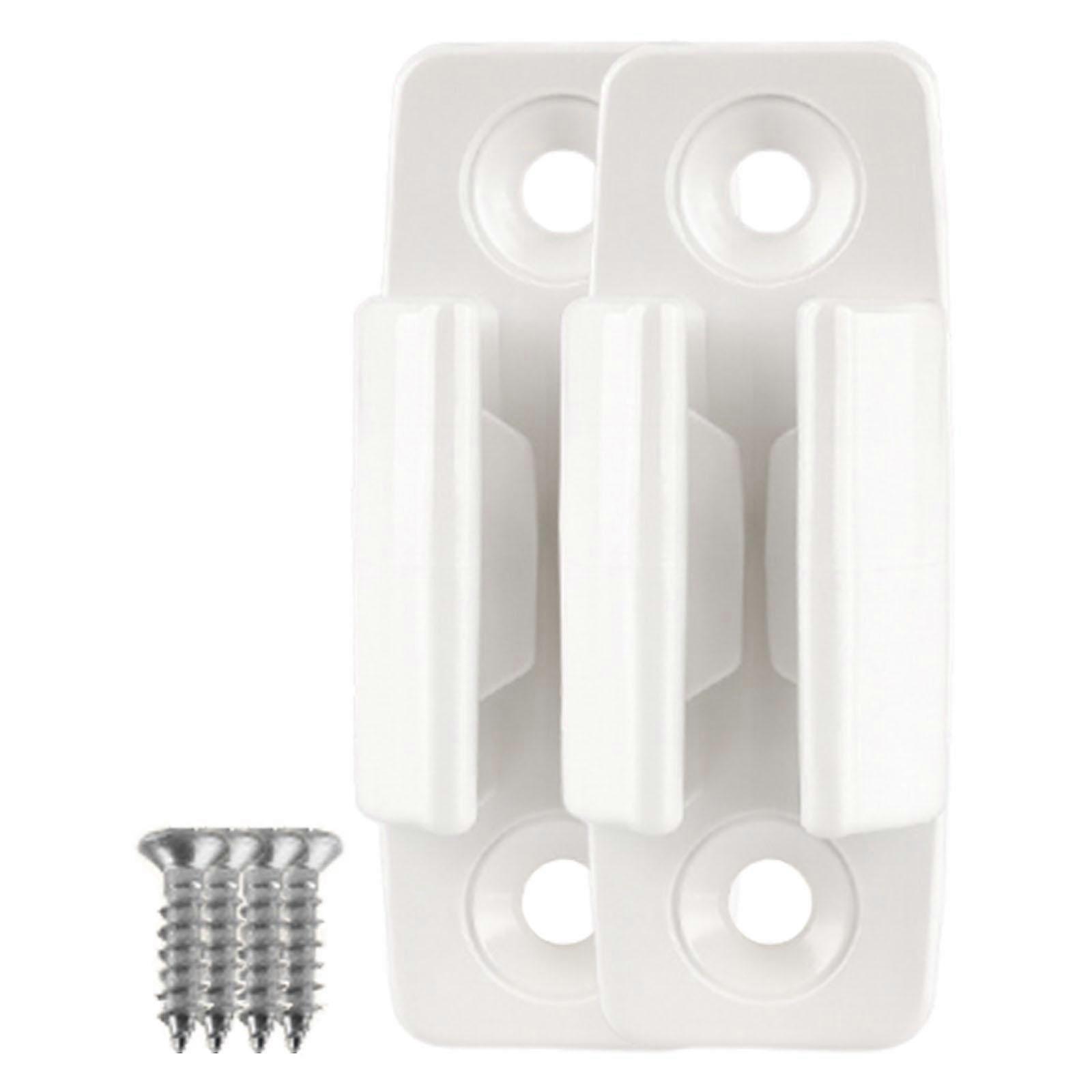 2x RV Awning Crank Handle Brackets Easy to Install Sturdy Fixed Support Rack