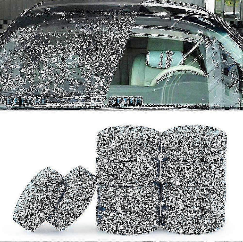 50/100pcs Windshield Washer Fluid, Concentrated Windscreen Washer Tablets Solid Wiper Glass Solid Washer Fluid