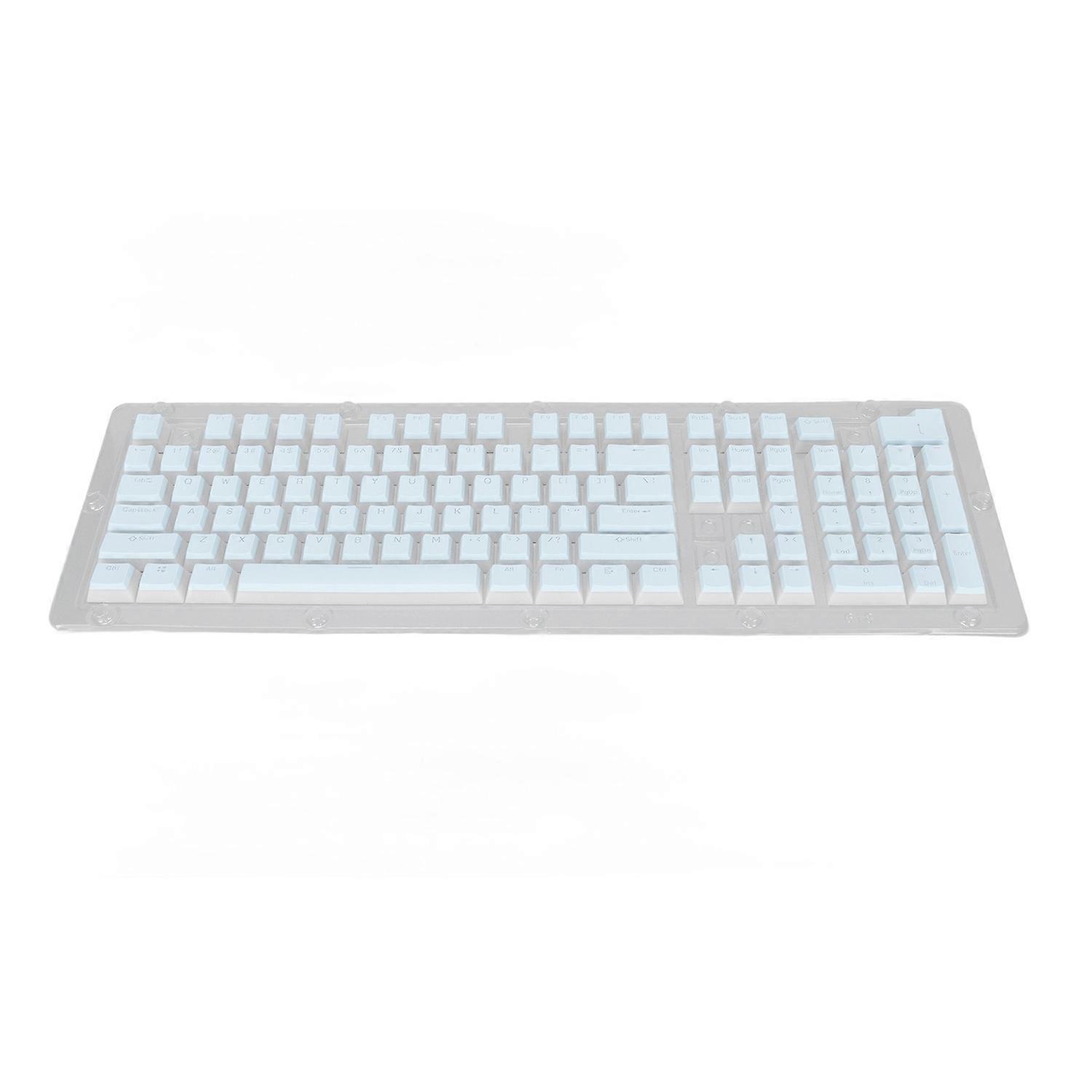 PBT Keycaps High Low Layout Double Layer 2 Color 108 Keys Mechanical Keyboards for 61 87 104 108 Key