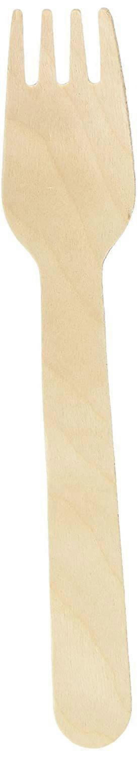 Biodegradable Disposable Wooden Forks Cutlery