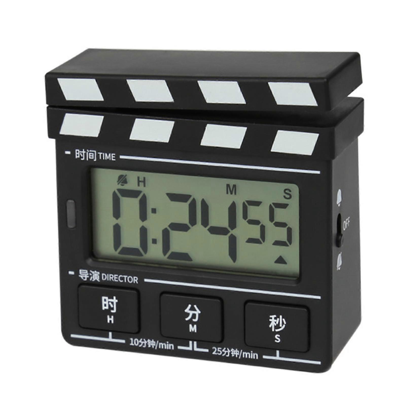 Cooking Timer - Magnetic Adsorption Digital Countdown Timer - Convenient Retro Board Shape Timer for Kitchen, Classroom