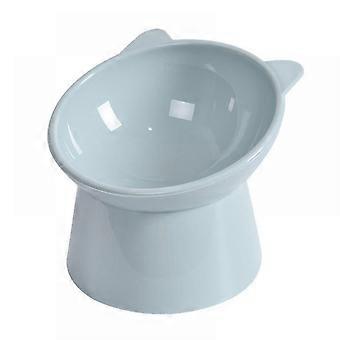 Feiona Tilted Raised Posture Cat Food Bowl Neck Protection Anti-braakmiddel 15 graden verhoogde schuine standaard voerbakken voor katten en kleine honden