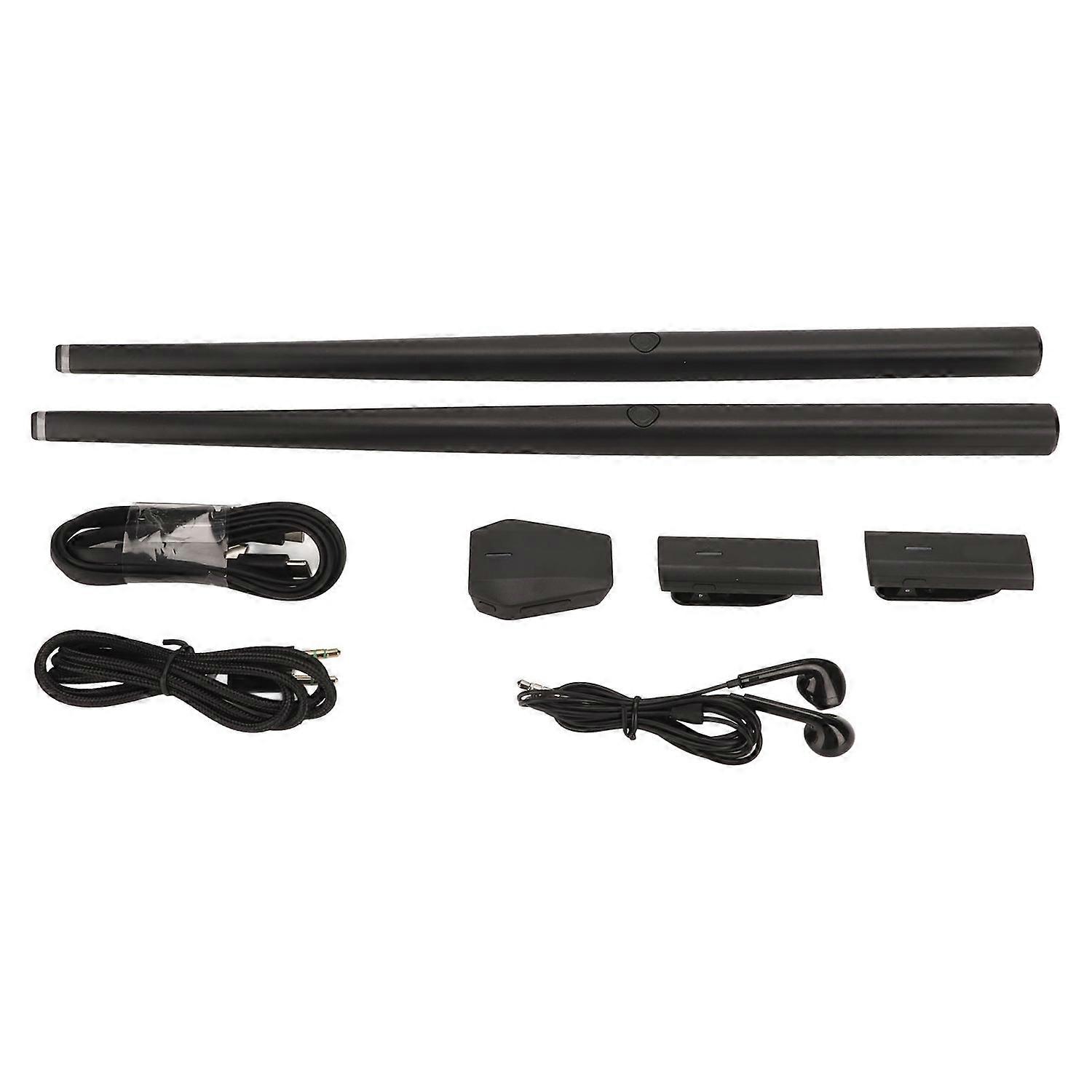 Electronic Drum Set MIDI Support Portable Virtual Drum Set Digital Percussion Machine with Lessons f