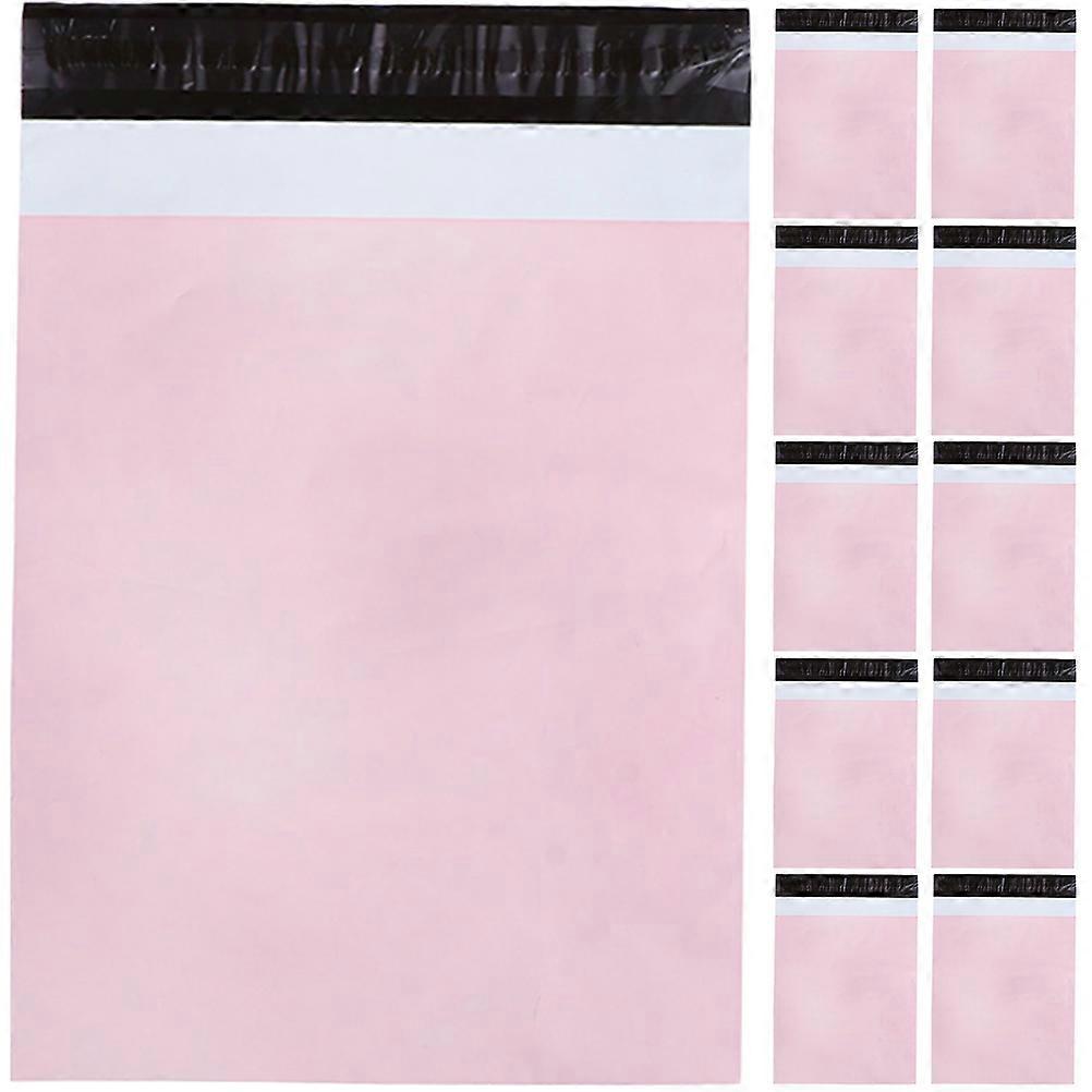 Thick Mailing Bags Pink Pe Material for Storage Use 100Pcs Pack