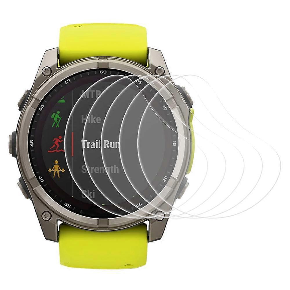 5pcs xDfind Soft Hydrogel Film Full Cover Watch Front Protector