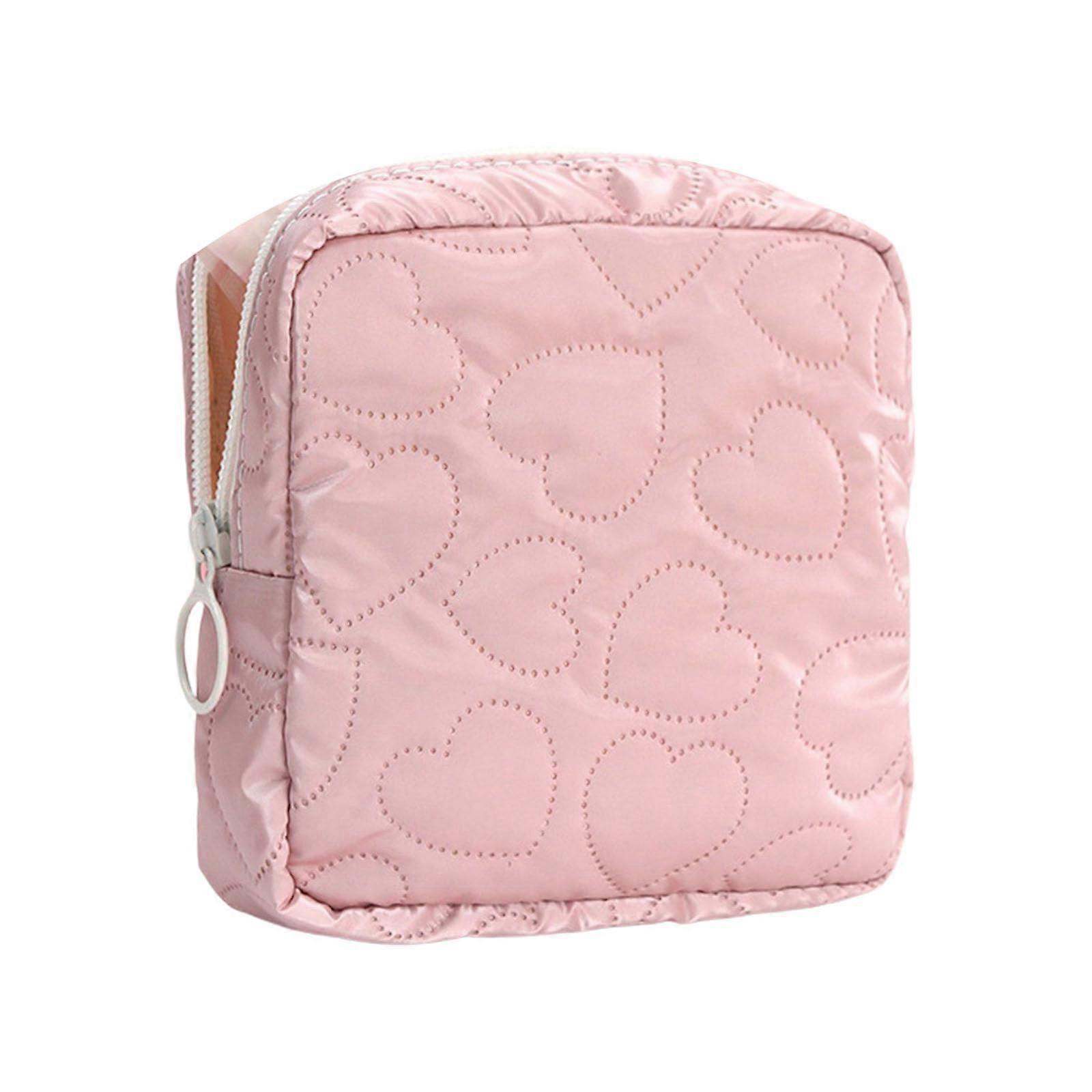 Candy Color PU Organizer Bag with Water Resistant Durable Fabric for Travel and Craft Storage