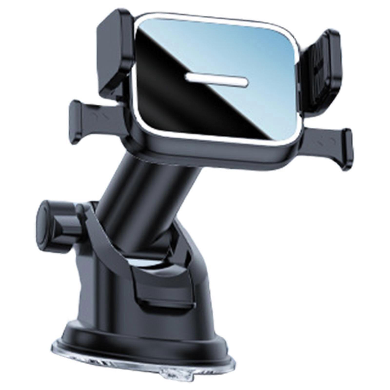 Suction Cup/Hook Cradles 360 Degree Rotating Holder Car Phone Stand Dashboard Air Vent Mount Holder for 4-7in Cellphone Multicolor