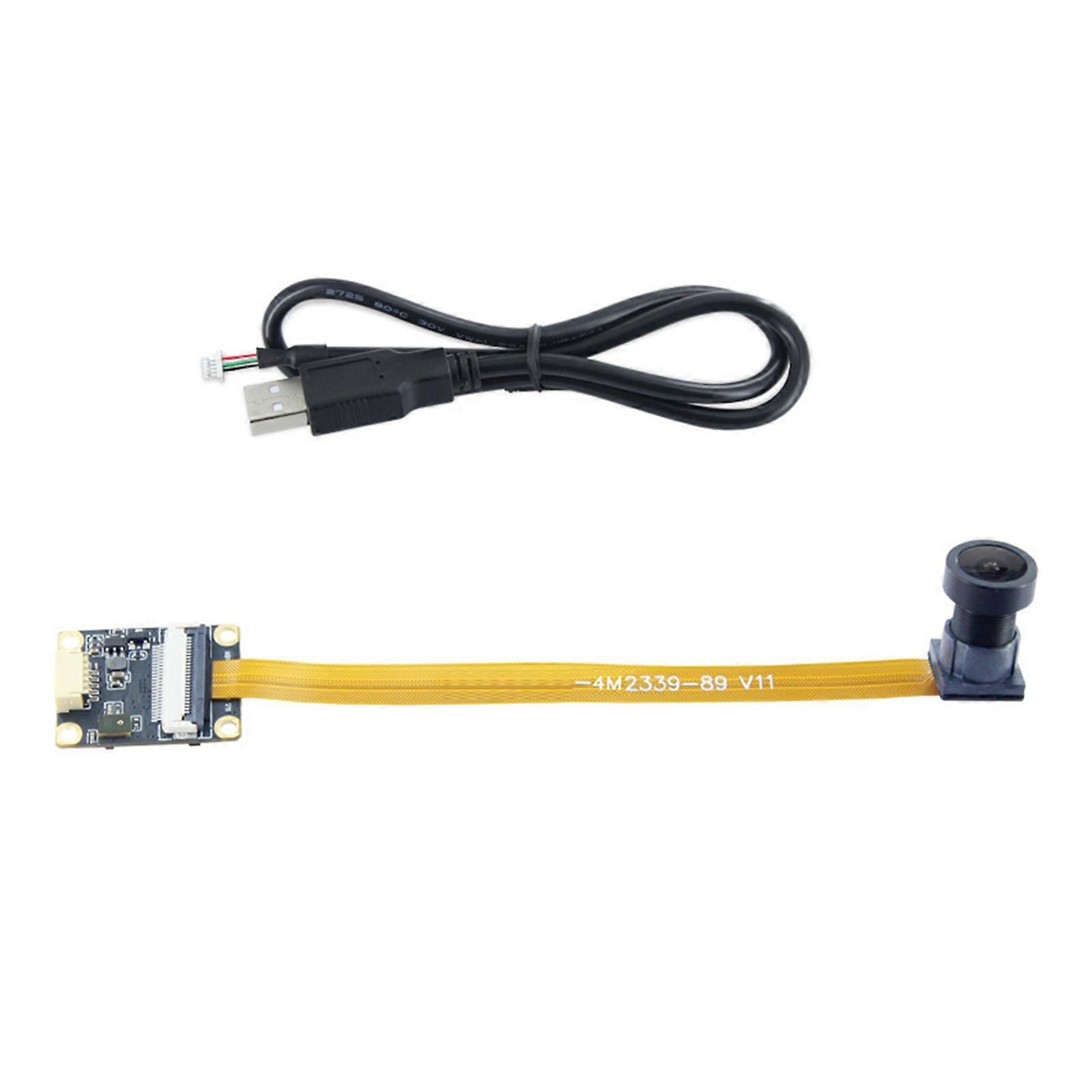 OV4689 USB Camera Module Board with Microphone 65/160 Degrees Auto Focusing YUY2 MJPEG 4MP for Laptop Computer Accessory Multicolor