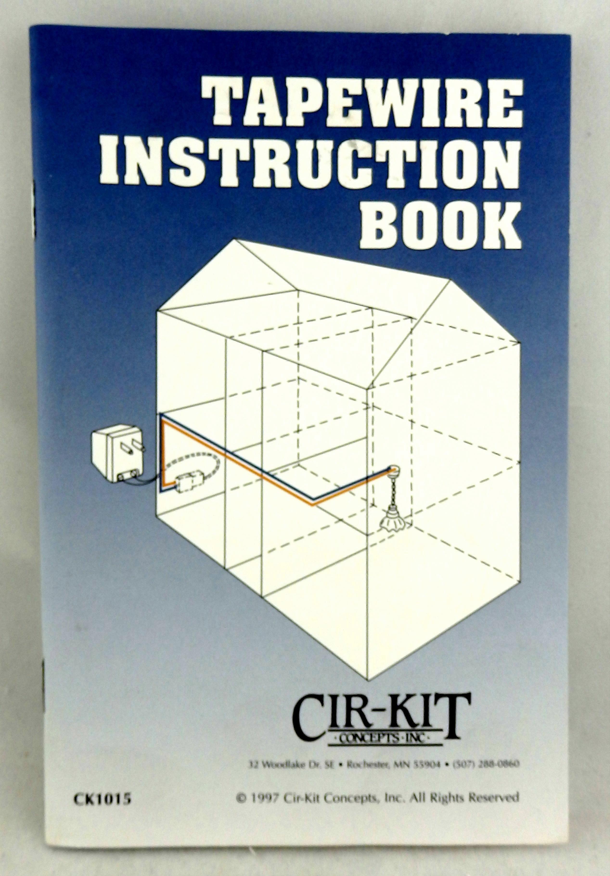 Dolls House Diy Cir-kit Tapewire Instruction Booklet For Wiring Your House