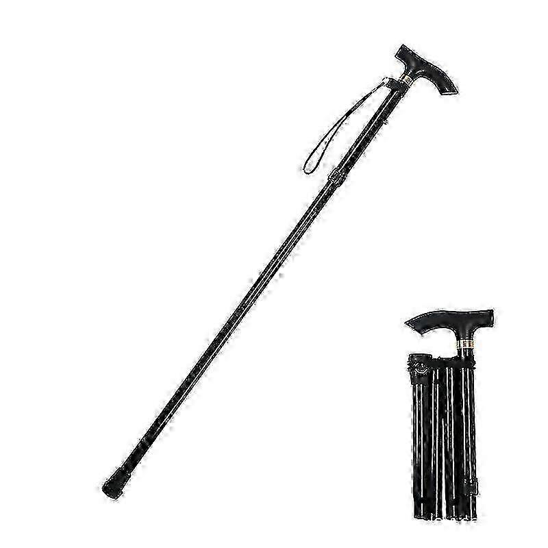Folding Cane, Foldable Cane, Walking Cane, Non-slip Comfortable jn