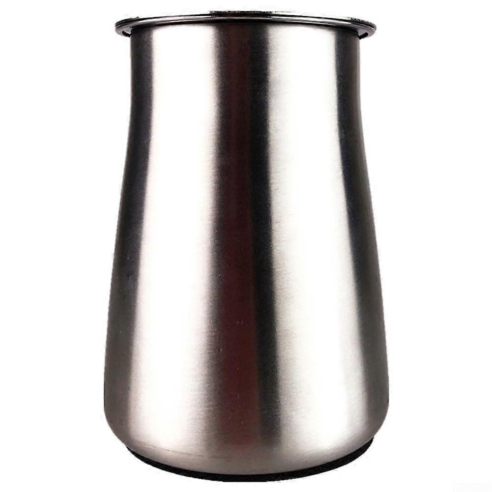 Coffee Grounds Filter with Solid Stainless Steel Construction and Detachable Parts for Home Brewing (Silver2)