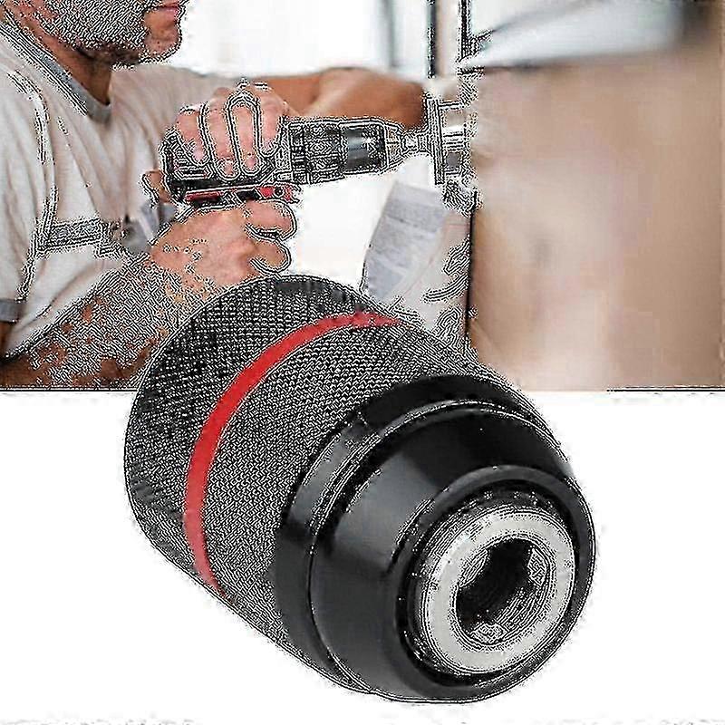 2025 Multi Quick Change Keyless Chuck Keyless Hand Drill Chuck 1/2-20unf Mount 13mm Self-tighten Drill Chuck For Multiple Purposes
