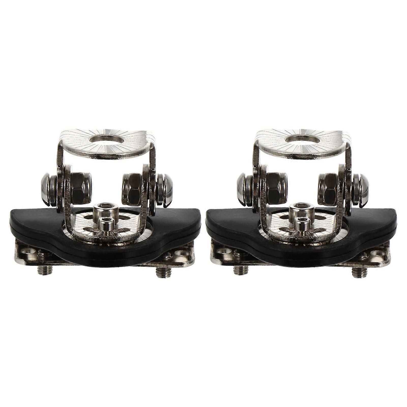 Car Mounting Bracket for Light Bar Work Light Clamp Holder 2Pcs Black