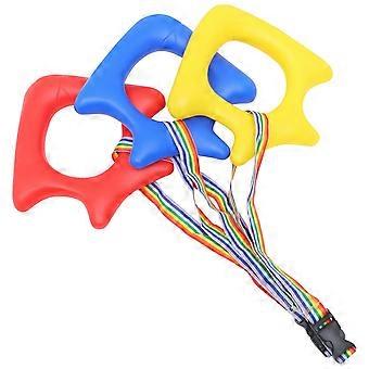 Walking Rope for Kids with Round Handle and Assorted Colors for Safe Outdoor Activities 3Pcs