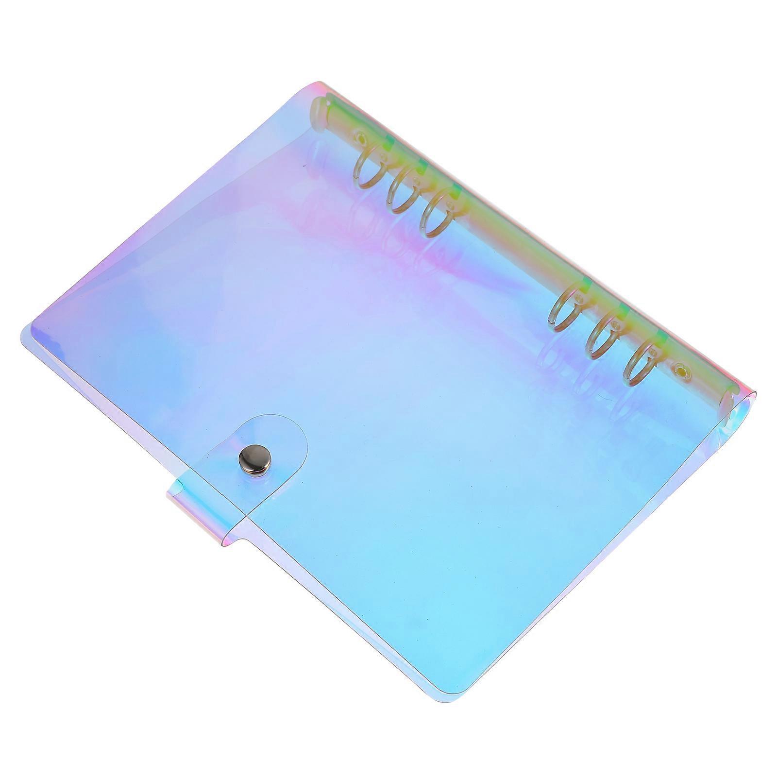 Book Cover Protector Loose Leaf Notebook Cover Student Notepad Multi-colored Rectangular 1Pc