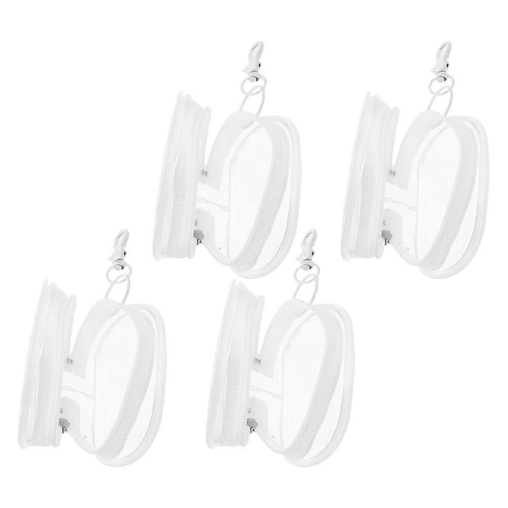 Clear Figure Blind Boxes Display Bag 4Pcs for Doll Organization