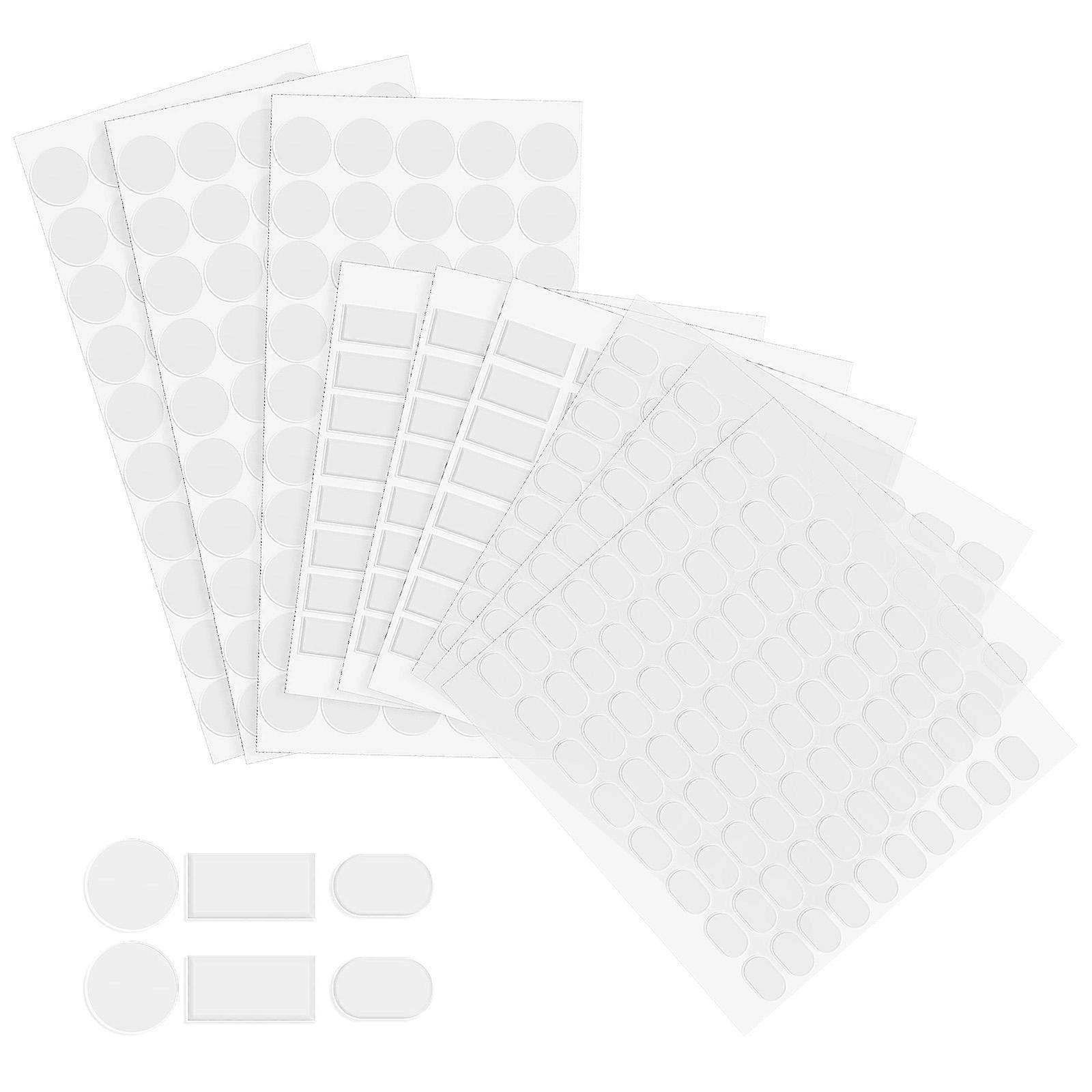 Transparent Double Sided Glue Points Adhesive Dots for Crafts 9 Sheets