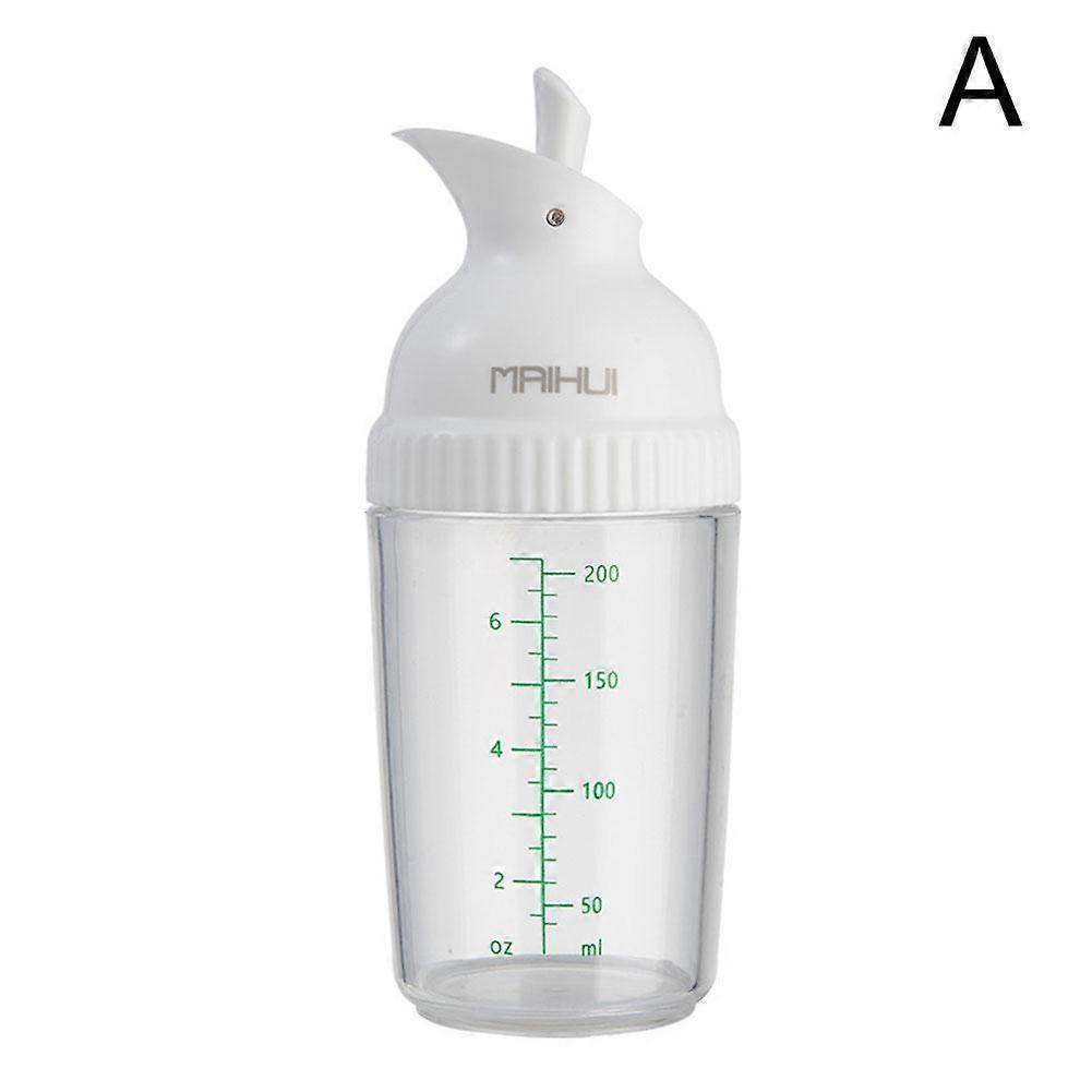 Salad Squeeze Sauce Bottle Leak Proof Refillable Condiment Container For Salad Ketchup Honey Jam Squeeze Sauce Bottle 200ml