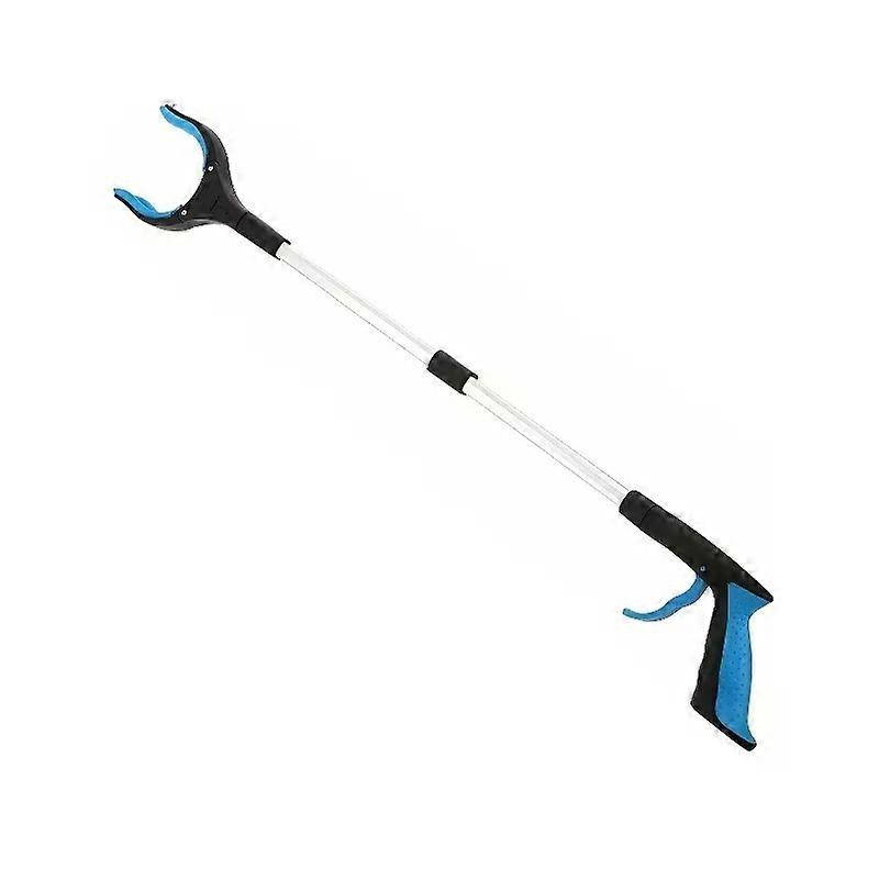 Foldable Gripper Extender Hand Tools Litter Reachers Pickers Collapsible Garbage Grabber Pick Up Tools Broom and Dustpan Set