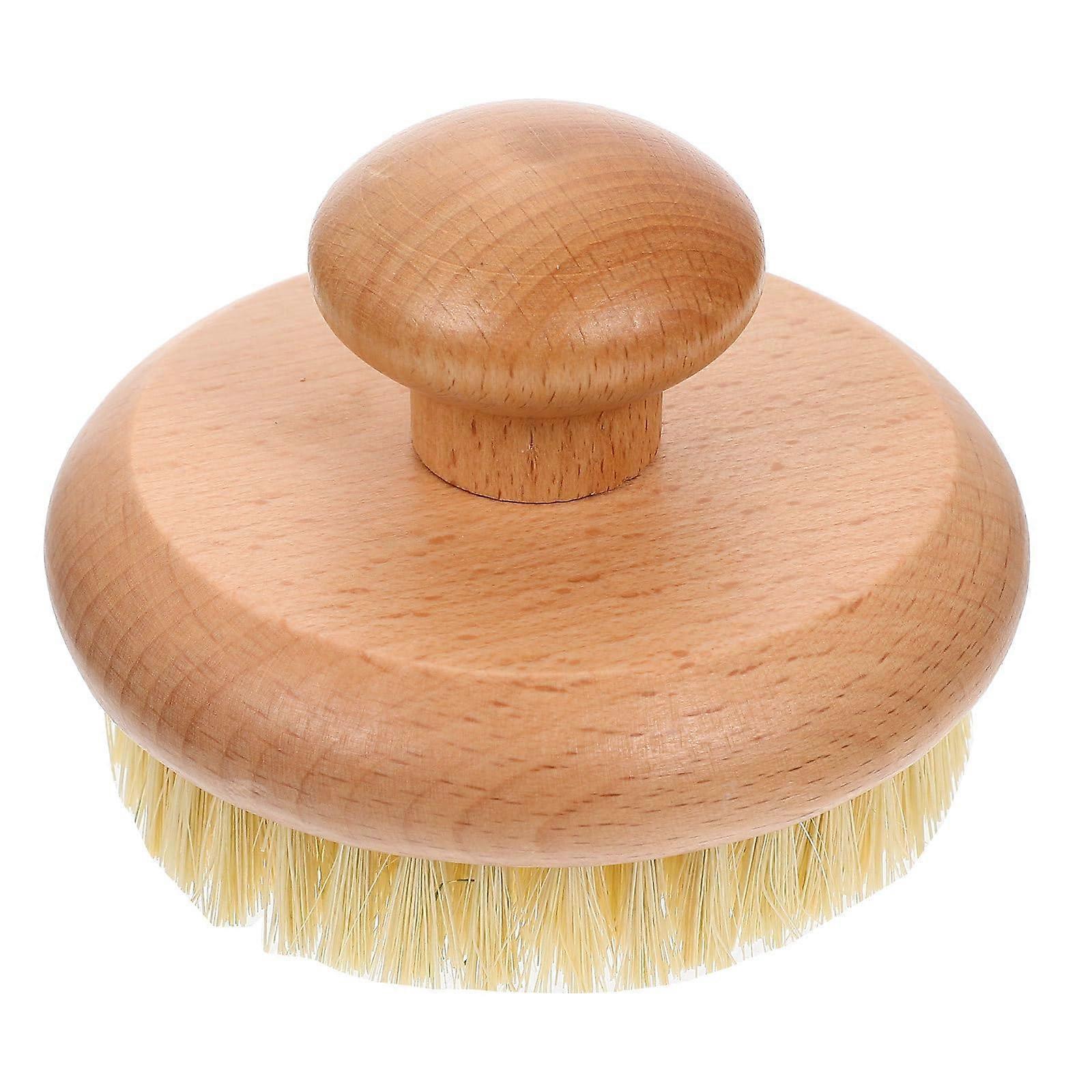 Body Scrubber Shower Brush with Long Handle for Deep Skin Cleansing and Gentle AllSkin Use