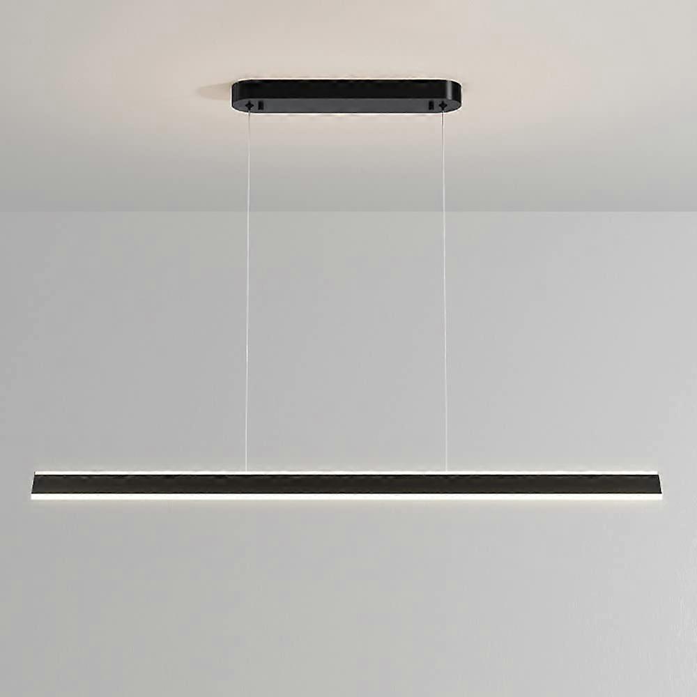 Chandeliers Minimalist Linear Ceiling Light LED Dimmable Pendant 80cm Dark With Remote Control Kitchen Island Lighting