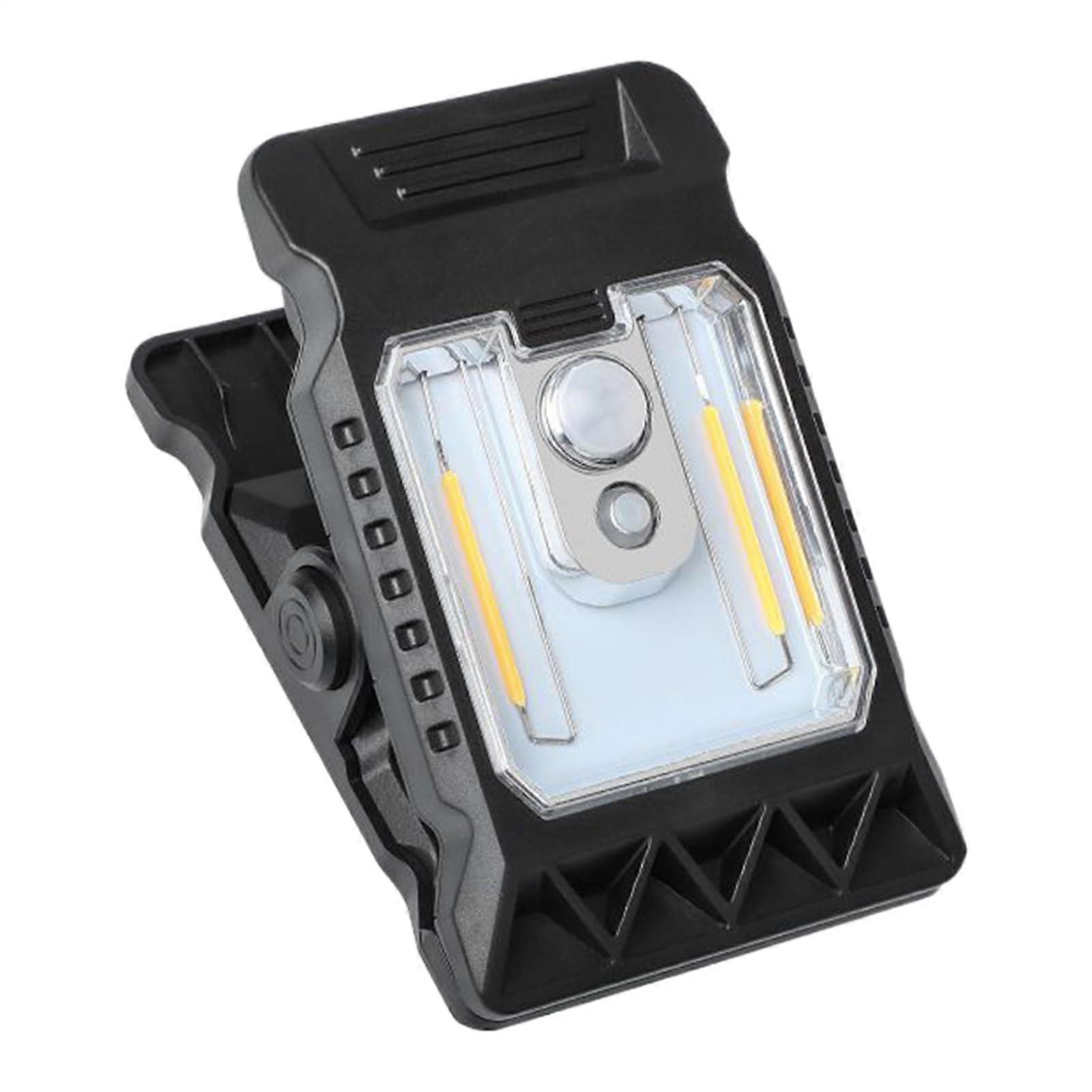 Solar Clip Lights 400mAh Lithium Battery Waterproof Fencing ClipOn Security Light With Auto Sensor Tungsten Wire