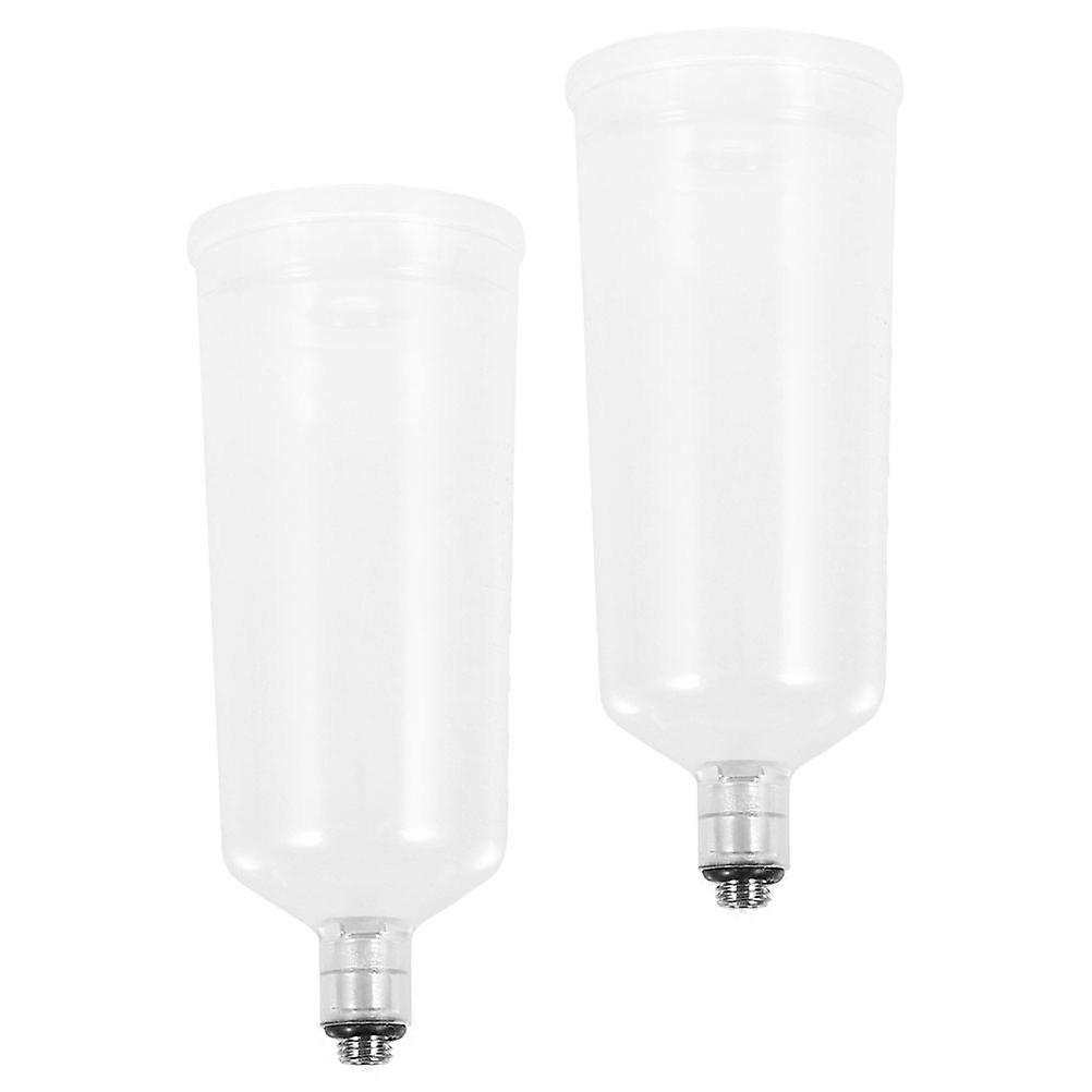 Airbrush Plastic Spray Paint Containers for Storage Use 2Pcs Set