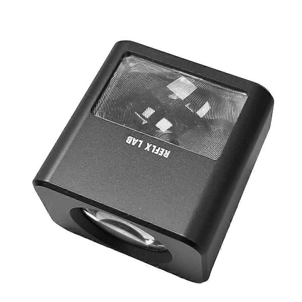 Optical Waist Flat Viewfinder Light-Meter Photometer Single Reverse for Reflx Lab Rangefinder Camera Light Meter Black