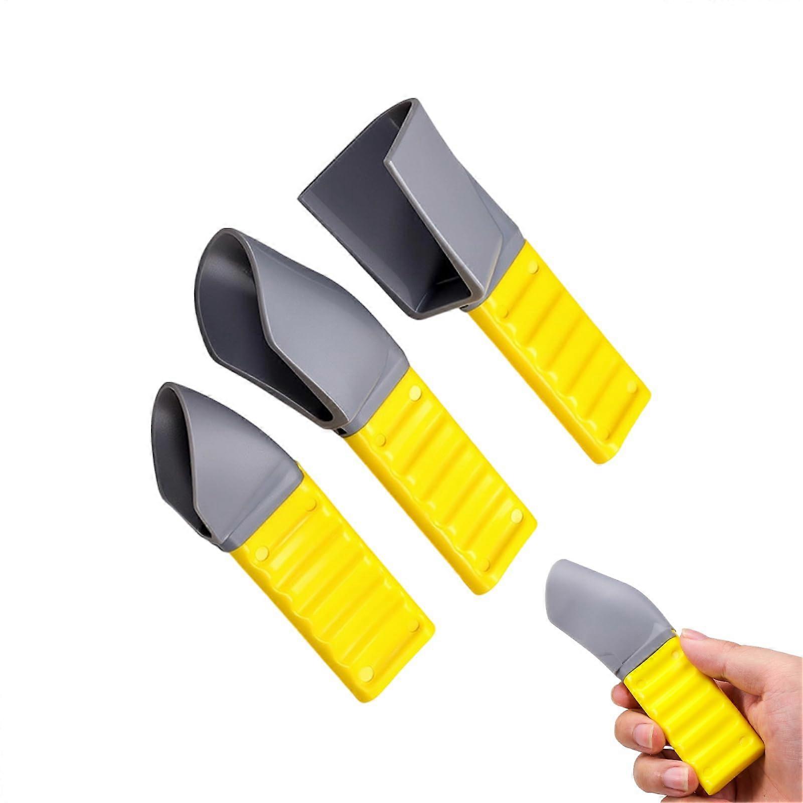 Tile Scraper and Glue Remover Tool with Ergonomic Comfort Grip and Flexible 180° Blade Design