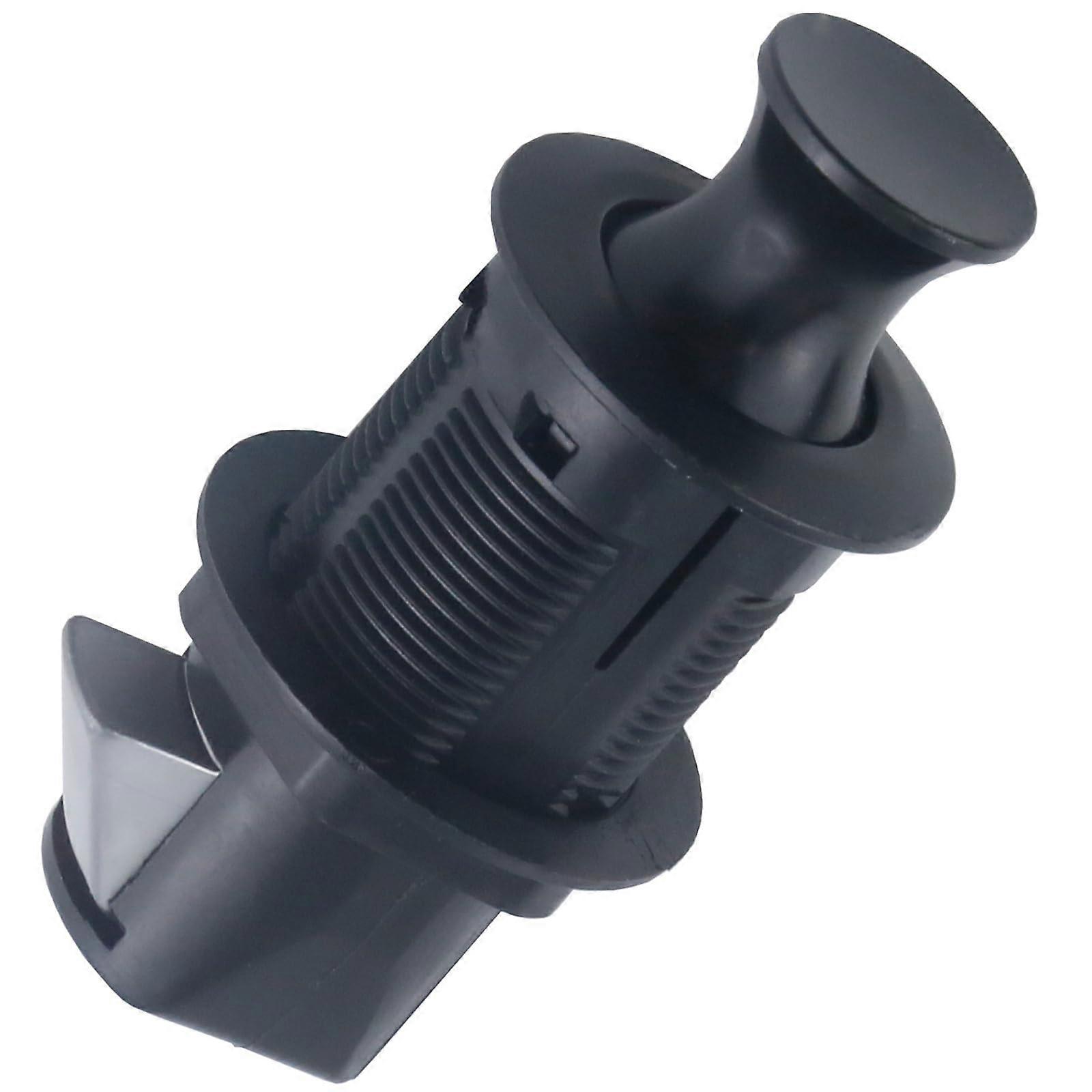 Push Button Cabinet Latch Flush Mount Zinc Alloy Black Push to Open Drawer Lock for RV and Marine