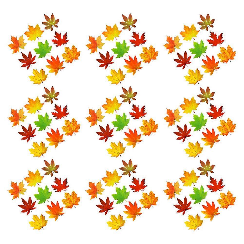 Maple Leaf Cutouts Paper Decorations for Thanksgiving Classroom 675Pcs