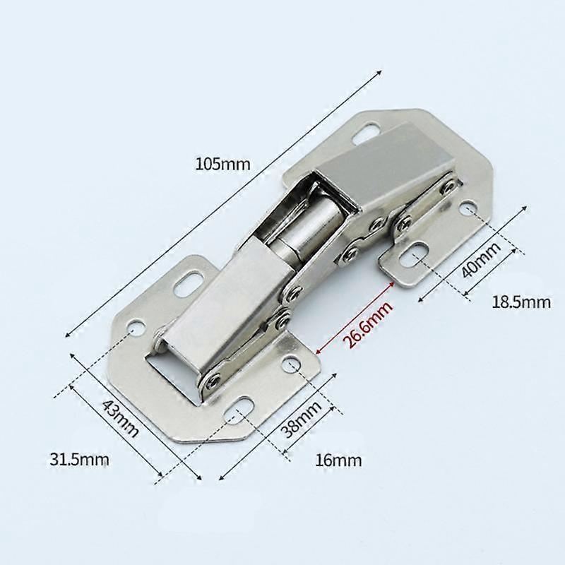 Face Frame Soft Close Surface-Mounted Cabinet Hinges Adjustable Concealed Kitchen Cupboard Door Hinges