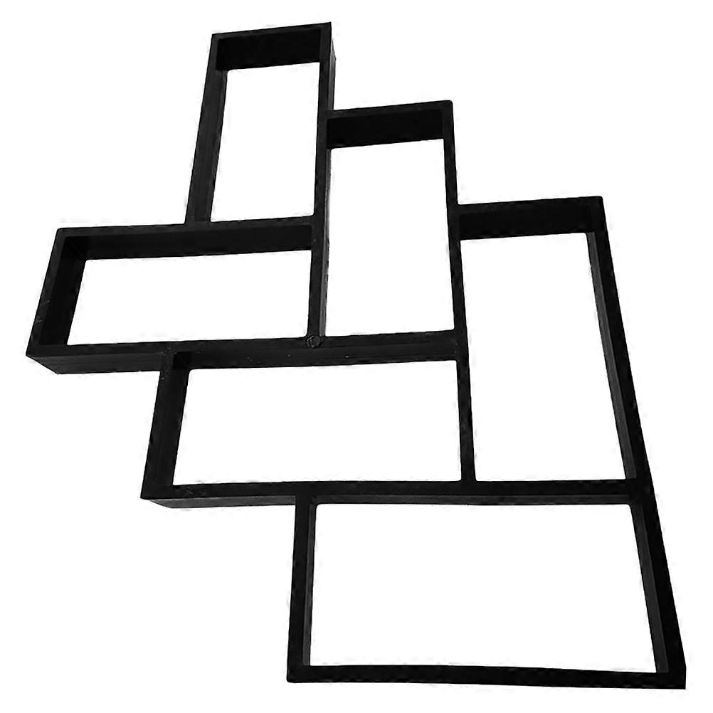 Plastic Long Rectangle Brick Mold for DIY Stepping Stones Outdoor