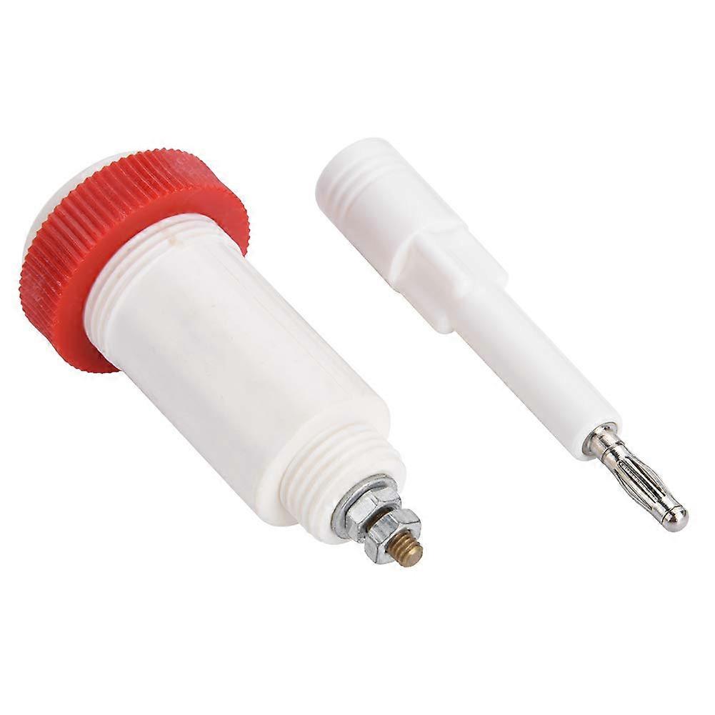 Durable 10KV  Voltage Banana Plug 2 Pairs with Secure Threaded Brass Connectors for Industry