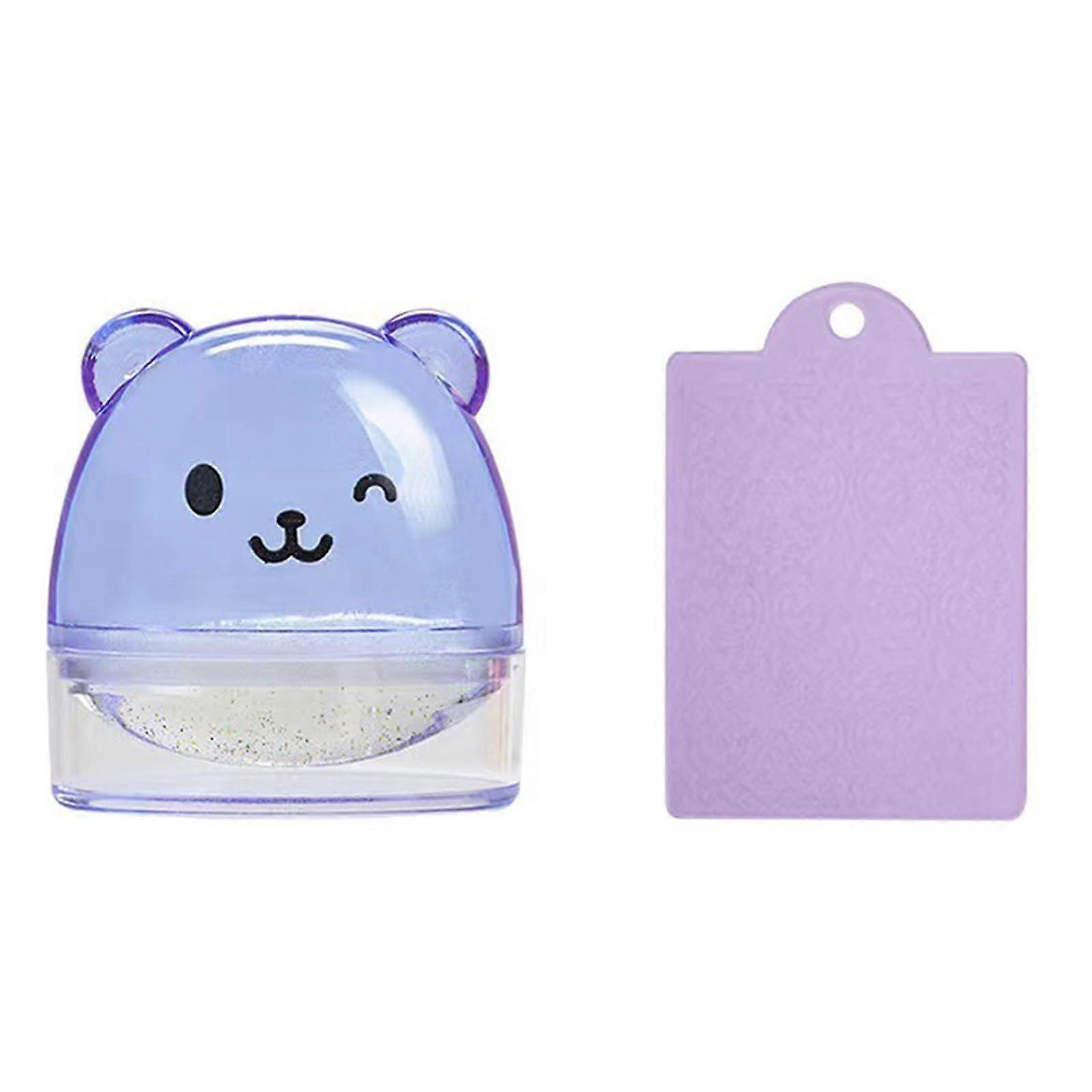 French Tip Nail Stamper with Scraper Silicone Set for Precise Easy Nail Art Manicure