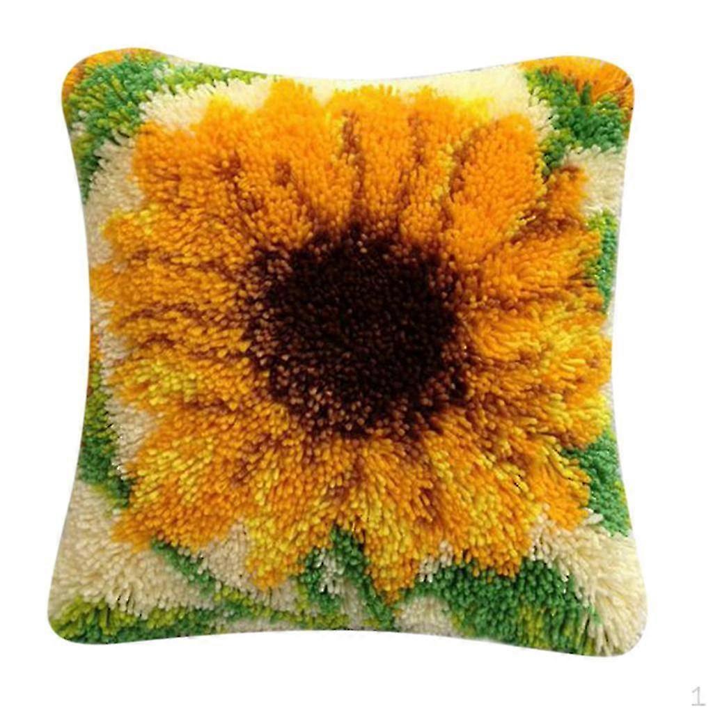 2025 Latch Hook Kit Embroidery Pillow Case DIY Needlework