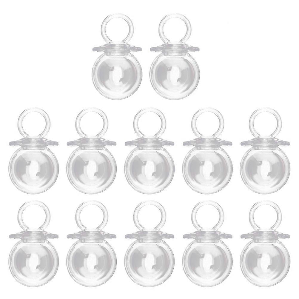 Pacifier Shape Sugar Containers Holder For Celebratory Occasions Home Decor 24pcs