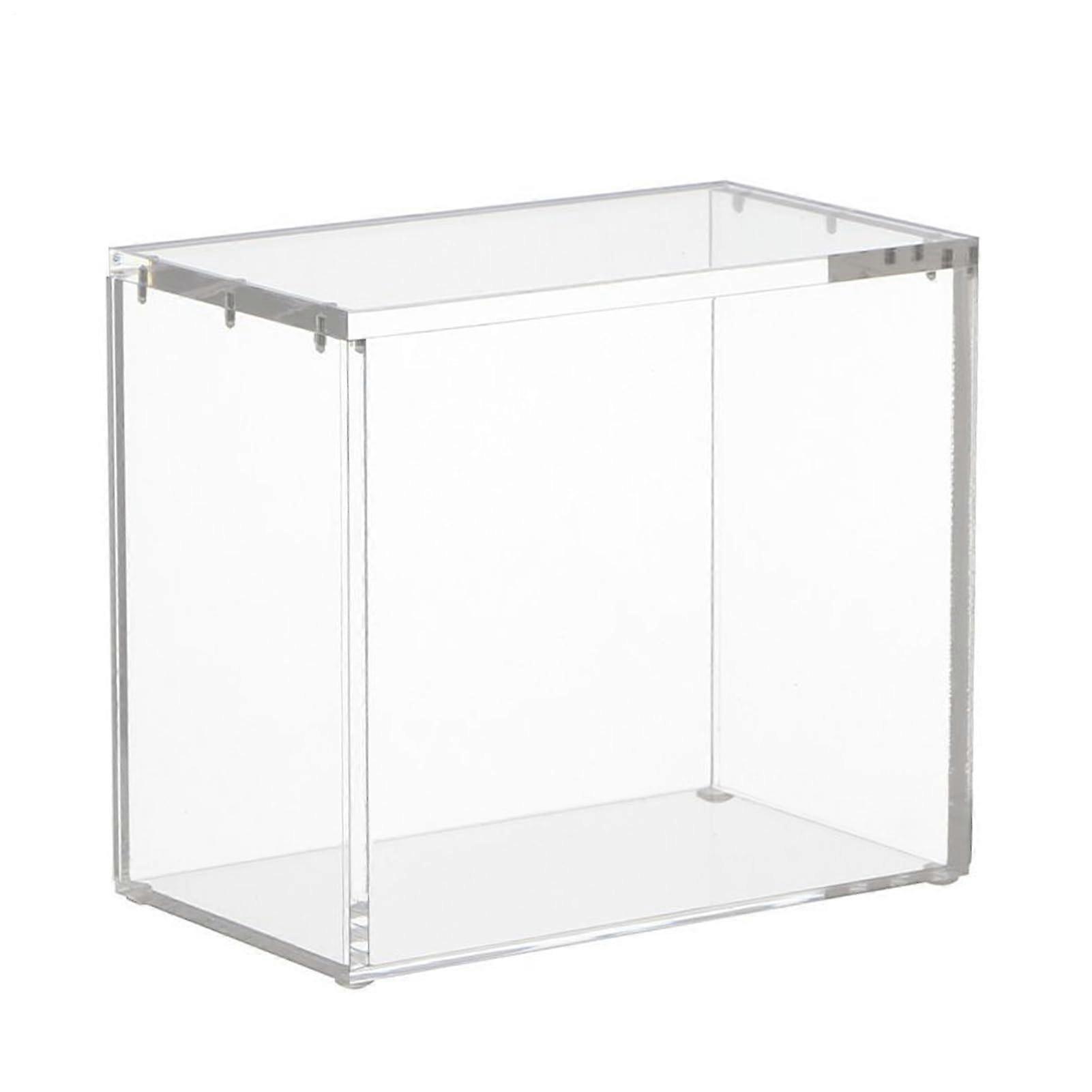 Acrylic Display Case with Dustproof Stackable Design for Figures, Models and Booster Pack Storage